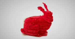 フエルト素材で造形